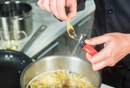 Фото шага рецепта Суп из белых грибов с репой 138558 шаг 8  