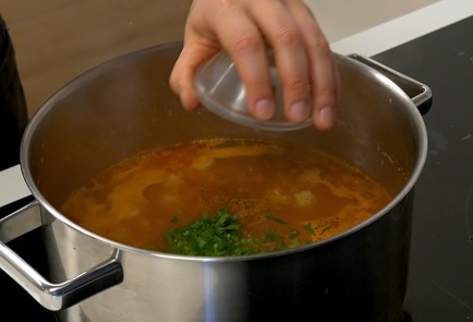 Фото шага рецепта Суп из фасоли 140539 шаг 9  