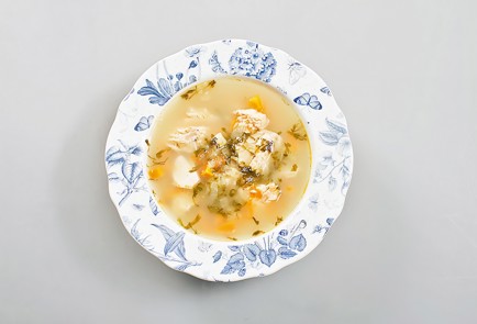 Фото шага рецепта Суп из красной рыбы с яблоками 30305 шаг 8  