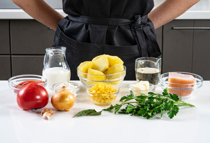 Фото шага рецепта Суп из остатков с праздничного стола 191068 шаг 1  