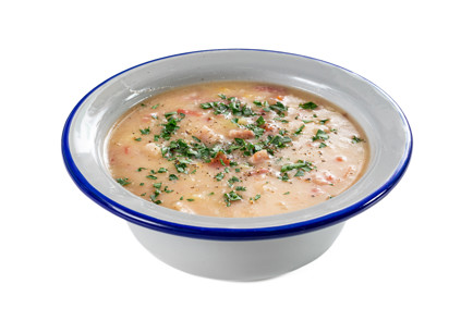 Фото шага рецепта Суп из остатков с праздничного стола 191068 шаг 10  