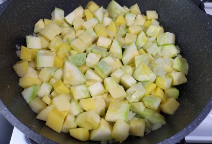 Фото шага рецепта Супкрем из кабачков 190119 шаг 4  