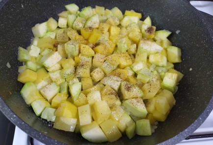 Фото шага рецепта Супкрем из кабачков 190119 шаг 5  