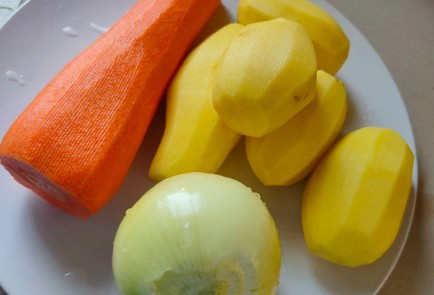 Фото шага рецепта Суппюре из цветной капусты и брокколи 191139 шаг 2  