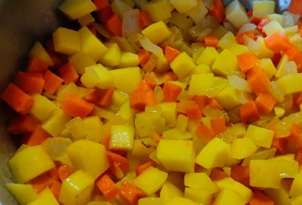 Фото шага рецепта Суппюре из цветной капусты и брокколи 191139 шаг 9  