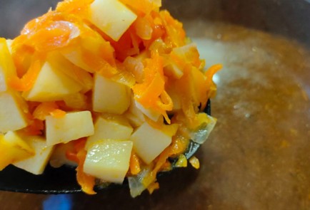 Фото шага рецепта Суппюре из сушеных лесных грибов 189132 шаг 17  