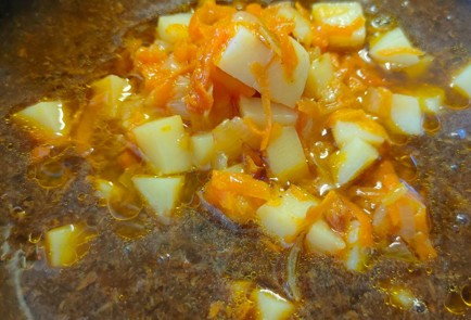 Фото шага рецепта Суппюре из сушеных лесных грибов 189132 шаг 18  