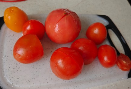 Фото шага рецепта Суппюре из томатов с сухариками и сыром 189492 шаг 1  