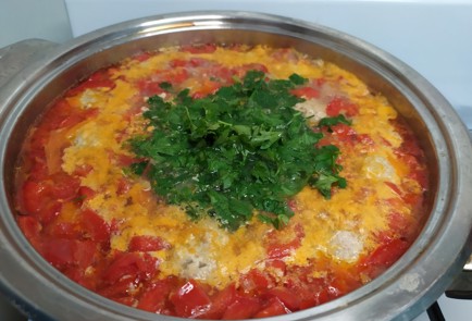 Фото шага рецепта Суп с фрикадельками 190674 шаг 9  