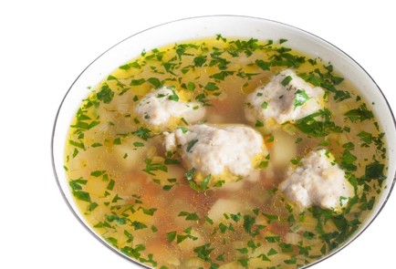 Фото шага рецепта Суп с фрикадельками 126549 шаг 10  