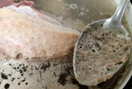 Фото шага рецепта Суп с галушками 189257 шаг 2