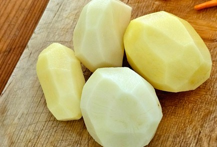 Фото шага рецепта Суп с галушками 189257 шаг 5