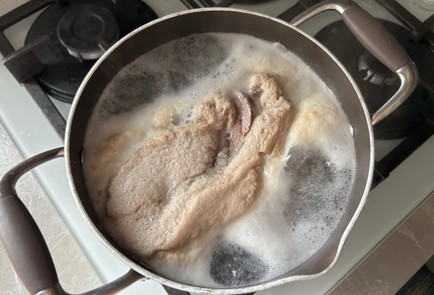 Фото шага рецепта Суп с говядиной и фунчозой 189792 шаг 2  