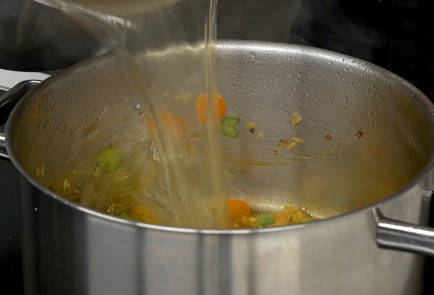 Фото шага рецепта Суп с курицей 151388 шаг 9  