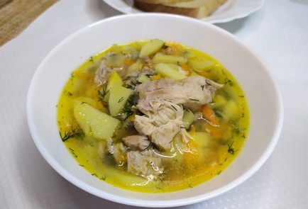 Фото шага рецепта Суп с тушенкой 190708 шаг 10  