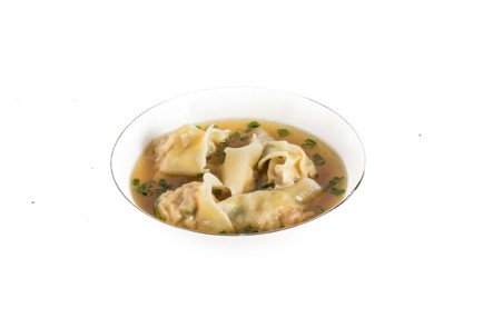 Фото шага рецепта Суп с вонтонами 125674 шаг 10  