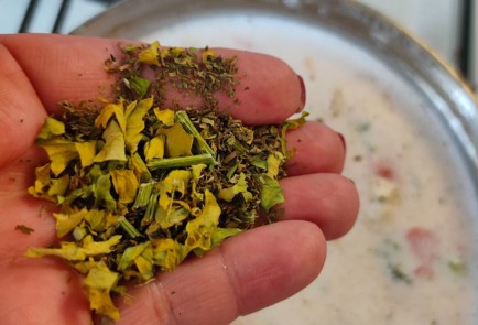 Фото шага рецепта Суп сливочный с овощами 187063 шаг 17