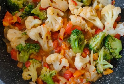 Фото шага рецепта Суп сливочный с овощами 187063 шаг 9