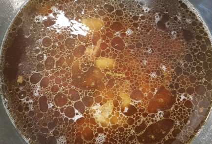 Фото шага рецепта Суп  солянка с курицей 175543 шаг 17  