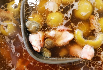 Фото шага рецепта Суп  солянка с курицей 175543 шаг 19  