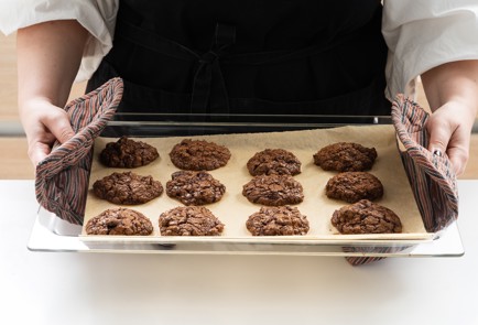 Фото шага рецепта Супершоколадное печенье 151900 шаг 10  