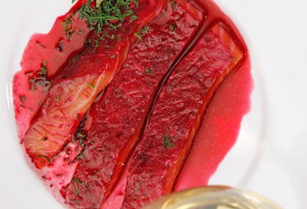 Фото шага рецепта Свекольный лосось 25170 шаг 4  