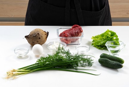 Фото шага рецепта Свекольник с мясом 173644 шаг 1  