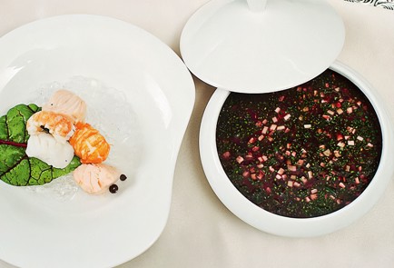 Фото шага рецепта Свекольник с рыбой 33451 шаг 5  