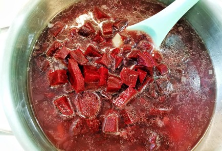 Фото шага рецепта Свекольный суппюре с имбирем 140168 шаг 15