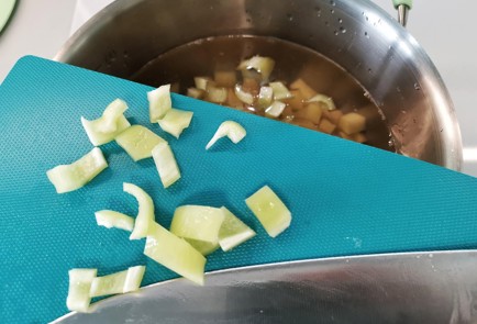 Фото шага рецепта Свекольный суппюре с имбирем 140168 шаг 5