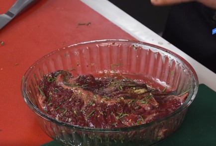 Фото шага рецепта Свежие тако с диафрагмой и зеленым чимичурри 137041 шаг 1  