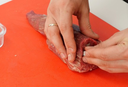 Фото шага рецепта Вырезка со сливками и кнедликами 92682 шаг 1  