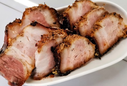 Фото шага рецепта Свиная грудинка в пряном маринаде 173331 шаг 11  