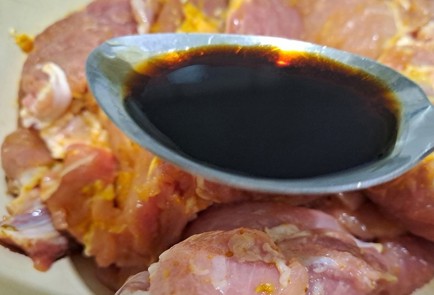 Фото шага рецепта Свиная шея на сковороде 189959 шаг 7  