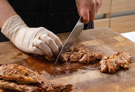 Фото шага рецепта Свиная шея в азиатском стиле 189031 шаг 10  