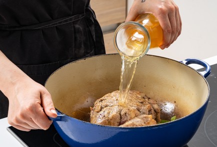 Фото шага рецепта Свиная шея в сидре 189030 шаг 6  