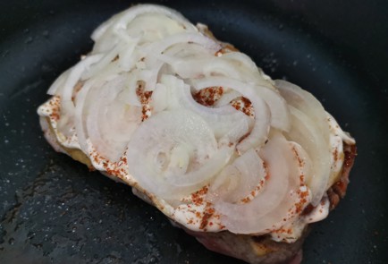 Фото шага рецепта Свиная вырезка пофранцузски 186393 шаг 10