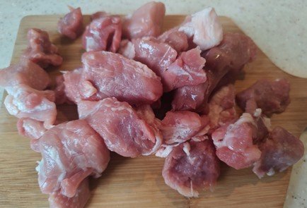 Фото шага рецепта Свинина с картофелем и кинзой 186705 шаг 5  