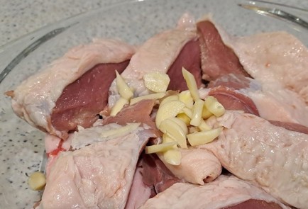 Фото шага рецепта Свинина с луком в духовке 190096 шаг 4  