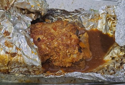 Фото шага рецепта Свинина в духовке 190042 шаг 9