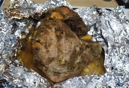 Фото шага рецепта Свинина в духовке 190692 шаг 10