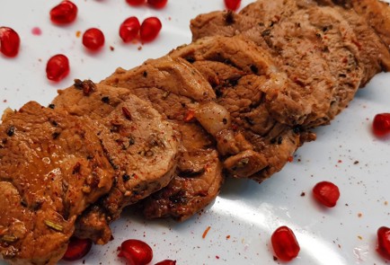 Фото шага рецепта Свиные медальоны маринованные в гранатовом соке 153015 шаг 11  