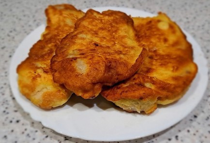 Фото шага рецепта Отбивная из свинины в кляре из лука 190206 шаг 13  