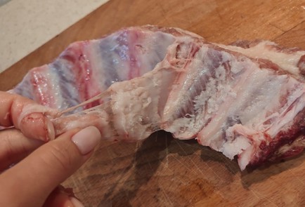 Фото шага рецепта Свиные ребра барбекю в духовке 190044 шаг 2  