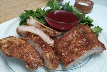 Фото шага рецепта Свиные ребра в духовке 190492 шаг 10  