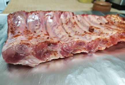 Фото шага рецепта Свиные ребра в духовке 190492 шаг 3  