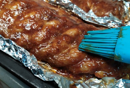 Фото шага рецепта Свиные ребра в духовке 190492 шаг 9  