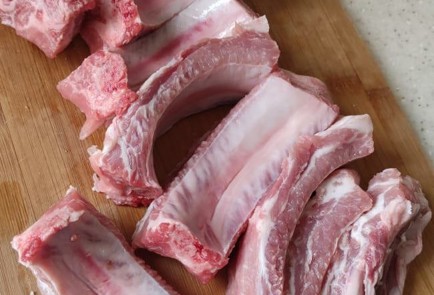 Фото шага рецепта Свиные ребрышки с имбирем 173467 шаг 2  