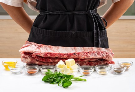 Фото шага рецепта Свиные ребрышки в фольге в духовке 187980 шаг 1  