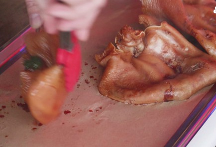 Фото шага рецепта Свиные уши покитайски 175151 шаг 8  